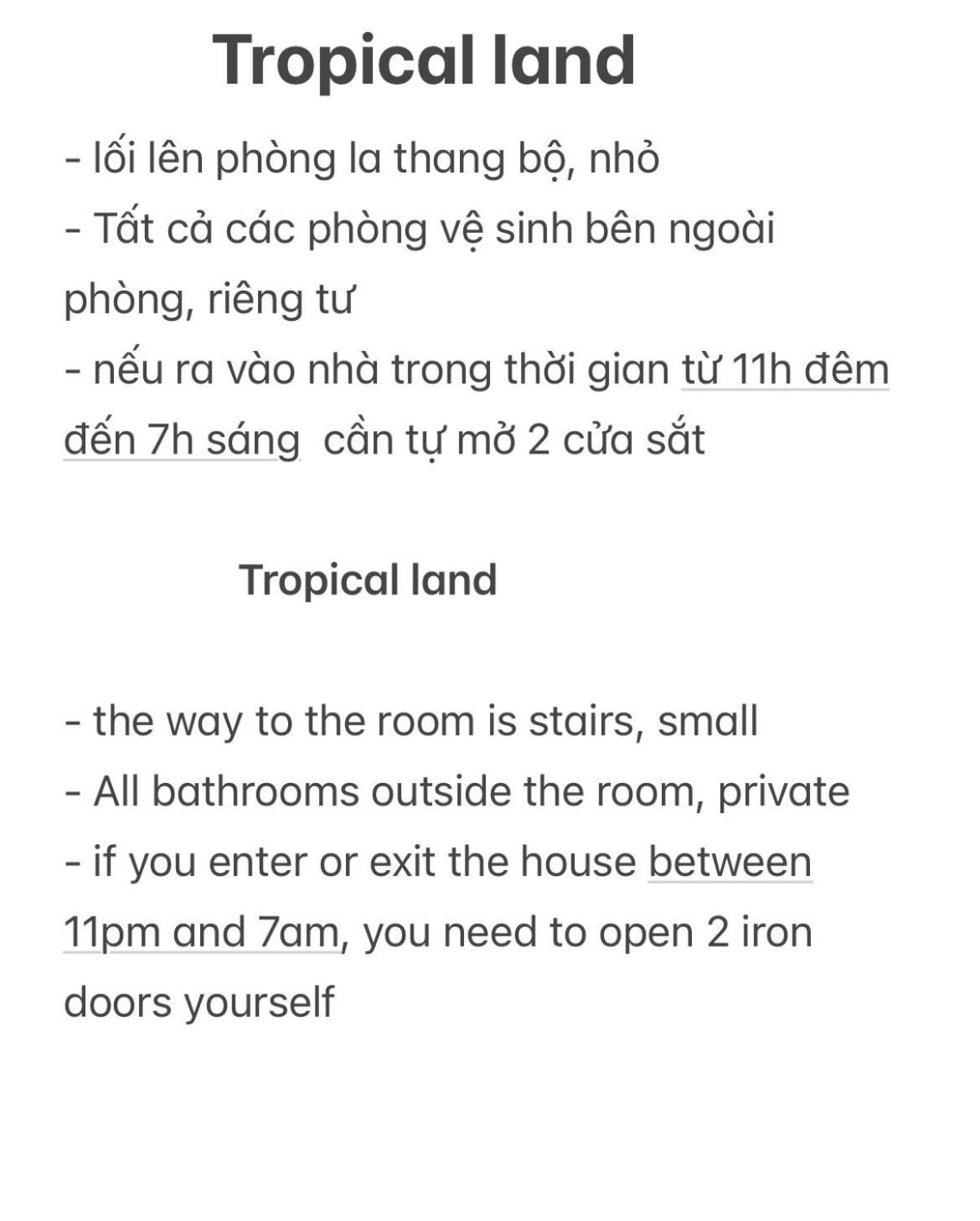 Tropical Land Little Hanoi Homestay Eksteriør bilde